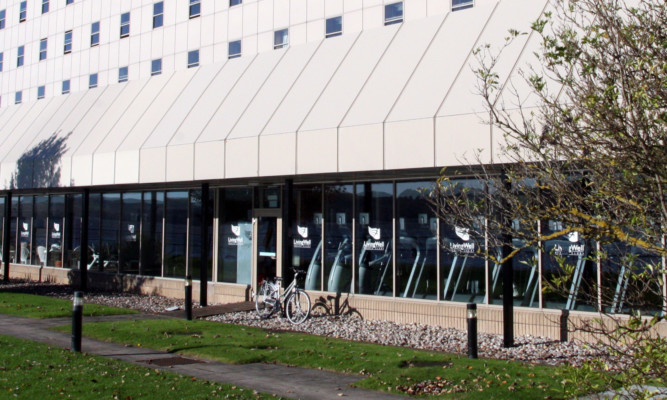 The health suite at the former Hilton Hotel in Dundee.