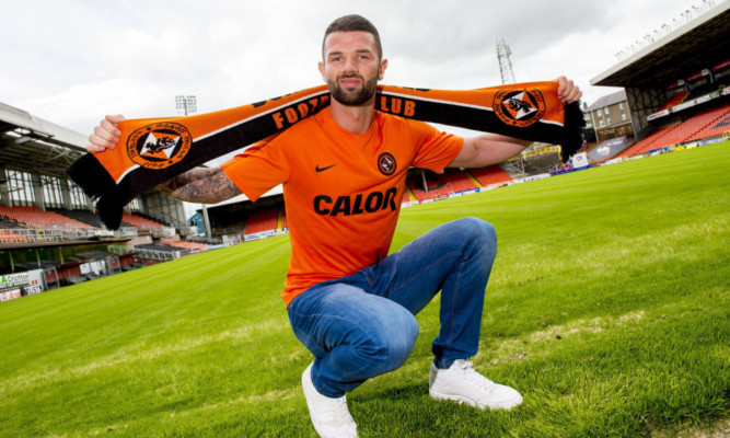 New Dundee United signing Mark Durnan.