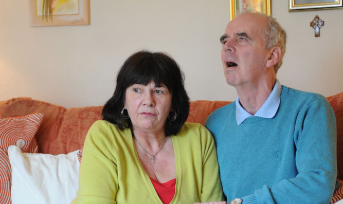 Frank Kopel fought a six-year battle with dementia and his wife, Amanda, is campaigning to get free personal care extended for those under-65 who need it.