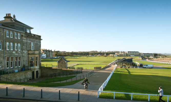 The view from the new cafe.