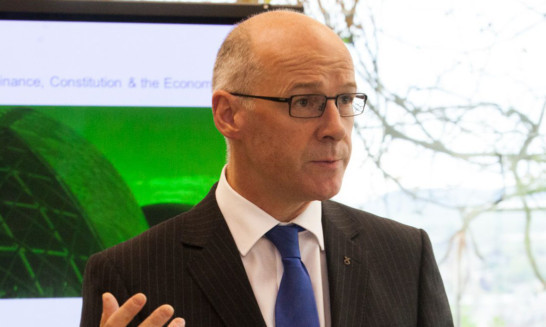 John Swinney is demanding assurances that the change is only temporary.