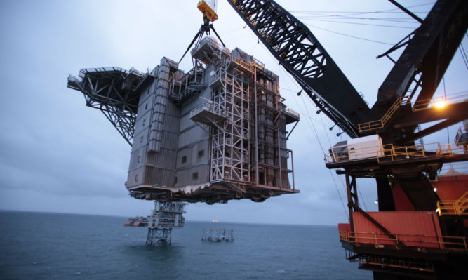 The first platform topside has been safely installed at the multi-billion-pound Clair Ridge field.