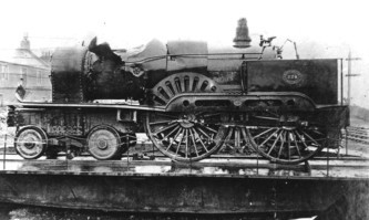 The Diver: North British Railway (NBR) Engine 224, which eventually crossed the Tay once again before being withdrawn in 1919.