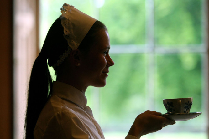 A taste of the finer things in life is being served up by 19th Century style waitresses as Camperdown House opens up as a vintage tearoom. The doors to the Neo-classical mansion have long been closed to the public but it is being transformed as a finishing school for hospitality and cookery students for the next for six weeks. To book a place at the tearoom call 01382 834921, Monday to Friday from 9am to 4.30pm or go to www.dundeeandangus.ac.uk/tearoom.