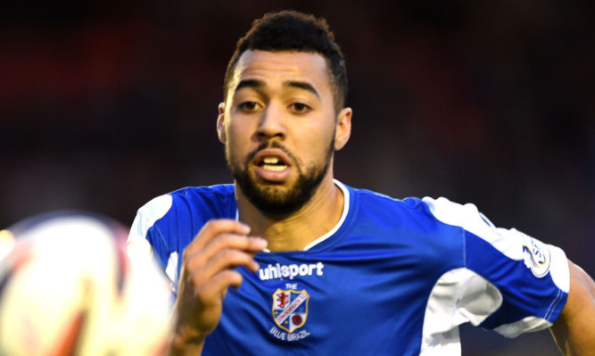 Kane Hemmings when he was with Cowdenbeath.