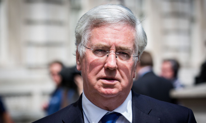 Secretary of State for Defence Michael Fallon.