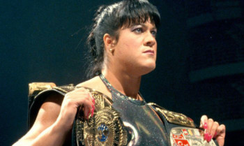 Chyna in the wrestling ring.