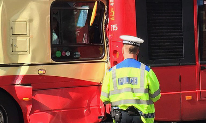 Initial reports suggest there are "multiple injuries" following the collision in the centre of Brighton.