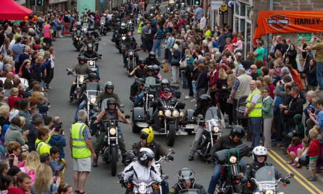 Organisers are expecting more than 400 Harley-Davidson owners to take part in Brechins Harley-Davidson in the City showcase event this weekend.