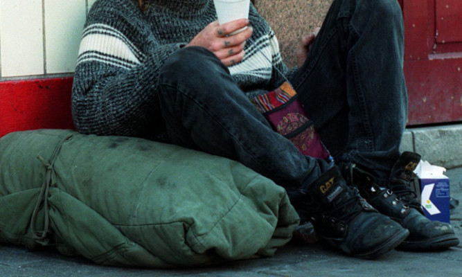 The report explores the trap of homelessness.