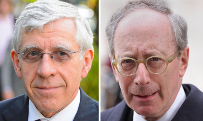 Both Jack Straw (left) and Sir Malcolm Rifkind are among 381 former MPs still holding parliamentary passes.