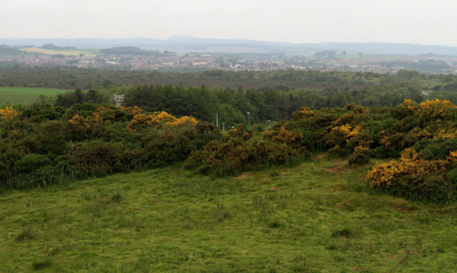 The peatland at Mossmorran at the centre of the failed plan.