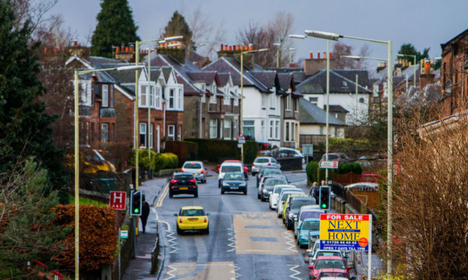 House prices in Perthshire have gone up ovwer the first part of the year.