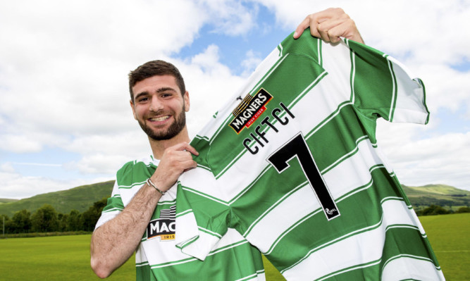 Nadir Ciftci says he will be a worthy Celtic No. 7.