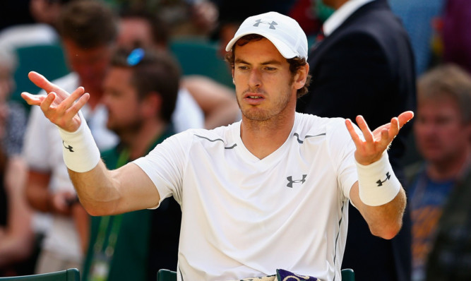 There was little Andy Murray could do to answer Federer's almost perfect display.