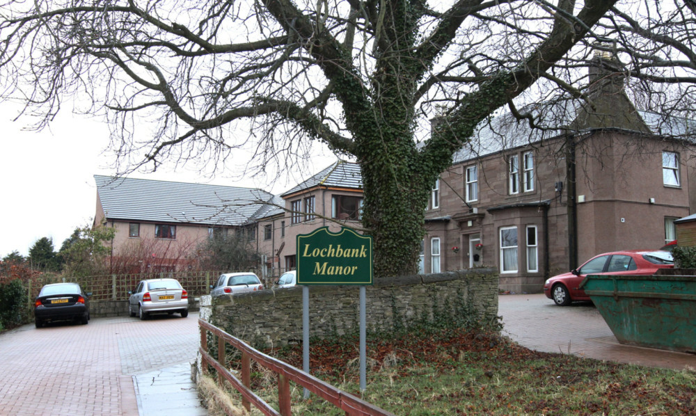 Janet Cochran is accused of mandhandling a patient at Lochbank Manor Care Home in Forfar.
