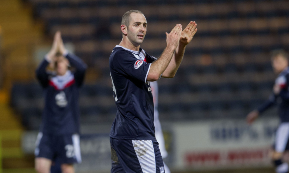 Dundee star Gary Harkins.