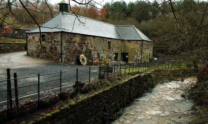 Mill of Benholm, near Johnshaven, is a restored and fully working water-powered meal mill. Health and safety concerns saw it closed by Aberdeenshire Council last April.
