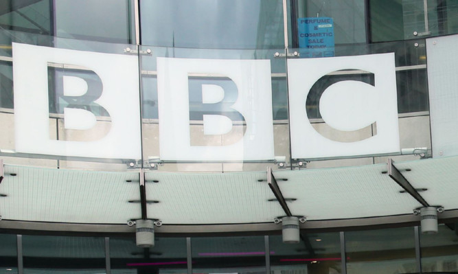 LONDON, ENGLAND - JUNE 10:  Police cordon off area at BBC Broadcasting House on June 10, 2015 in London, England. Police detained a man holding a lighter outside BBC Broadcasting House after eye witnesses said he poured petrol over himself and threatened to set himself on fire.  (Photo by Neil P. Mockford/Getty Images)