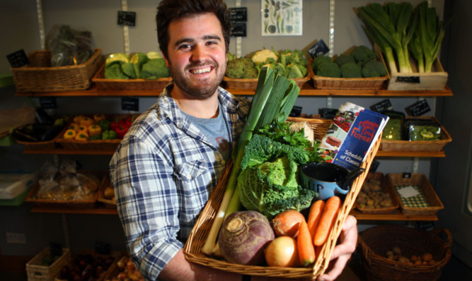 Fraser Reid of Fraser's Fruit and Veg.