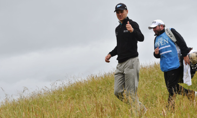 Martin Kaymer, with Scottish caddie Craig Connelly, likes his chances at St Andrews.