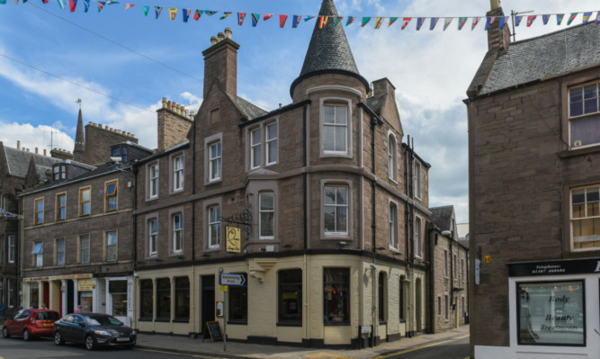 The Queens Hotel in Forfar is up for sale for £600,000.