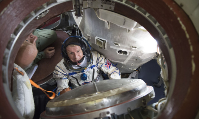 British astronaut Tim Peake will carry out experiments on the International Space Station.