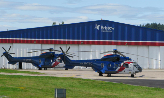 Bristow Helicopters have said they might have to make 130 of its 1,950 UK staff redundant.