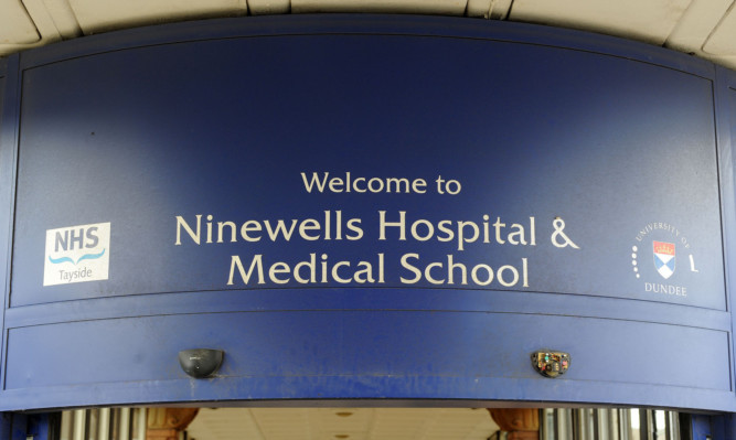Kim Cessford - 30.04.13 - pictured is the main entrance at Ninewells Hospital for feature