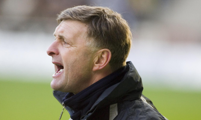 Montrose manager Paul Hegarty.