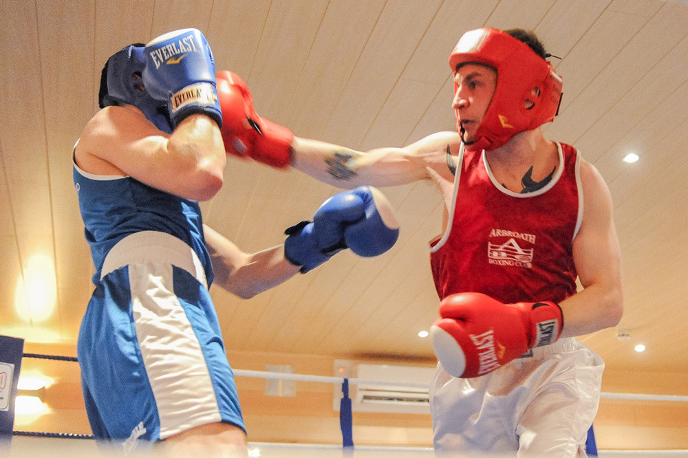 Angus very own Million Dollar Baby came through her first boxing match victorious on April 26 after a close-run match in Arbroath. Charlotte Tasker, 16, took the win in her first competitive fight in a match against Glasgows Jade Welsh, also 16, at the Royal British Legion. The club had a further five boxers named as winners and Charlottes evening was capped off by Olympic gold medalist Dick McTaggart describing her fight as one of the best of the night.