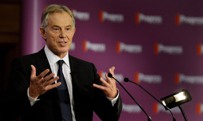Former Prime Minister Tony Blair has warned Labour against returning to the left-wing ideology of the 1980s.