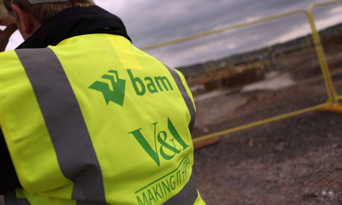 BAM is the main contractor at the V&A.