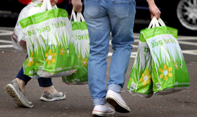 'Bags for life' and reusing bags has helped the public avoid the 5p charge.