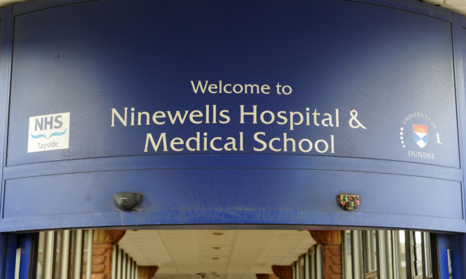 Kim Cessford - 30.04.13 - pictured is the main entrance at Ninewells Hospital for feature