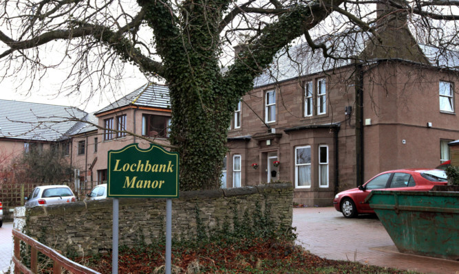 Lochbank Manor Care Home in Forfar.