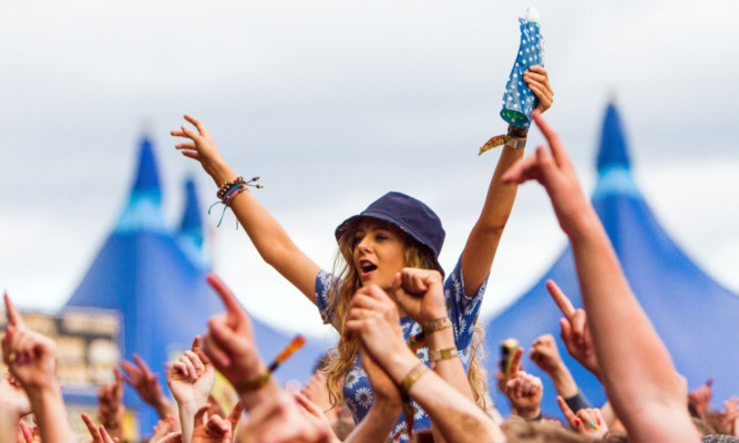 Crowds at this year's T in the Park.