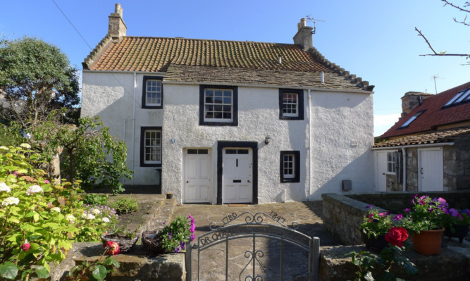 The former home of Thomas Chalmers in Anstruther is on the market for offers over £295,000.