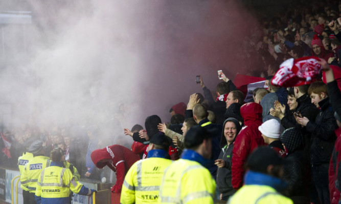 Police are warning fans against causaing trouble around the weekend's match.