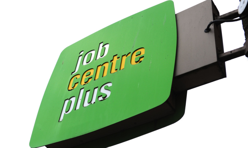 Kim Cessford - 05.03.13 - FOR FILE - pictured is one of the signs at the Job Centre Plus at Kirk Lane