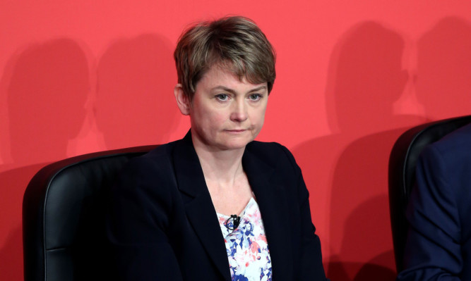 Labour leadership contender Yvette Cooper.