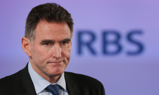 RBS chief executive Ross McEwan said performance within the core banking operation was improving despite the new overall loss.