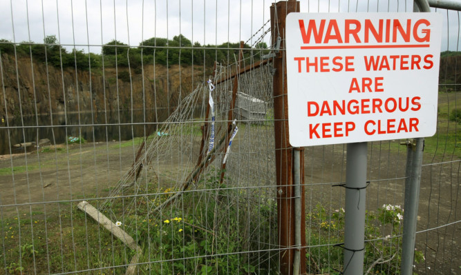 Fife Council are determined to trace the owners of Prestonhall Quarry.