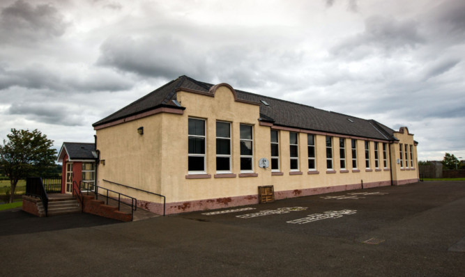 The former school in Crombie.