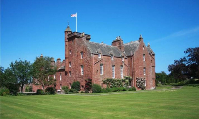 Ethie Castle, near Arbroath.