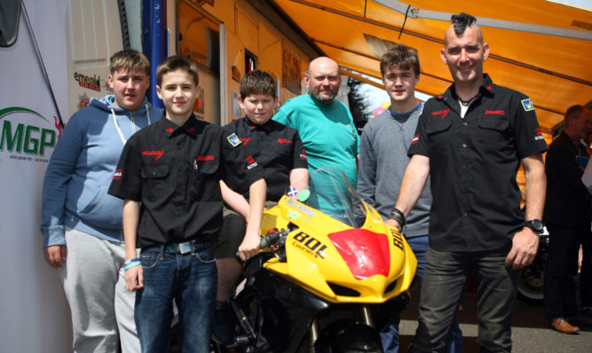 Ian Pert of Hedzup Racing is aiming to take nine youngsters to the Isle of Man.