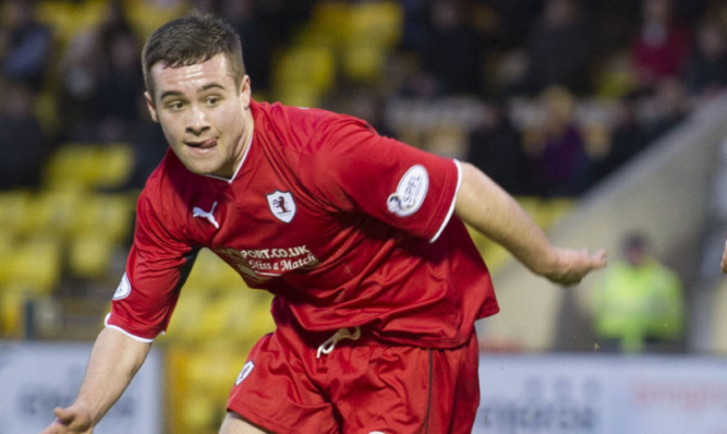 28/12/13 SCOTTISH CHAMPIONSHIP
LIVINGSTON V RAITH ROVERS (3-0)
ENERGY ASSETS ARENA - LIVINGSTON
Lewis Vaughan in action for Raith Rovers