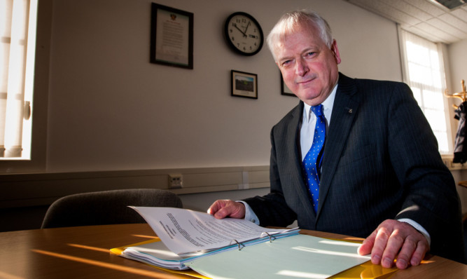 Leader of Perth and Kinross Council Ian Miller.