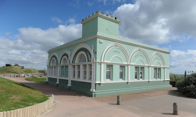 The Traill pavilion in Montrose.