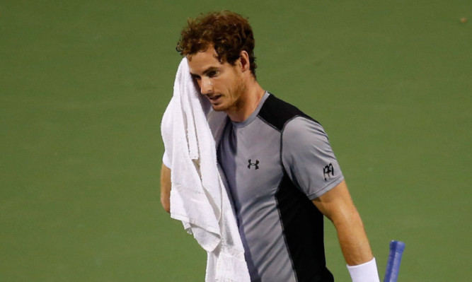 Teymuraz Gabashvili of Russia put Andy Murray out of the Citi Open in Washington.